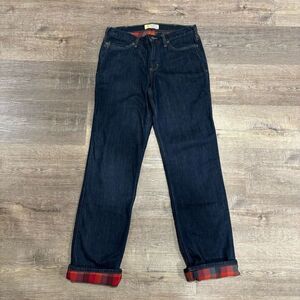 Carhartt ORIGINAL-FIT STRAIGHT LEG BLAINE FLANNEL-LINED JEAN Size 8